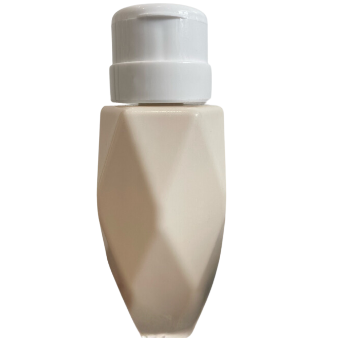 Flacon pompe beige