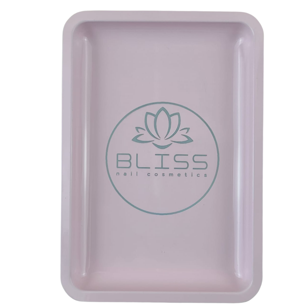 Plateau rectangulaire Bliss rose