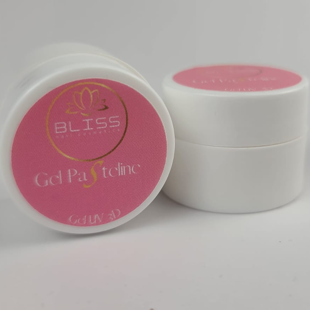 Gel Pasteline Rose Clair pour Nail Art en 3D.