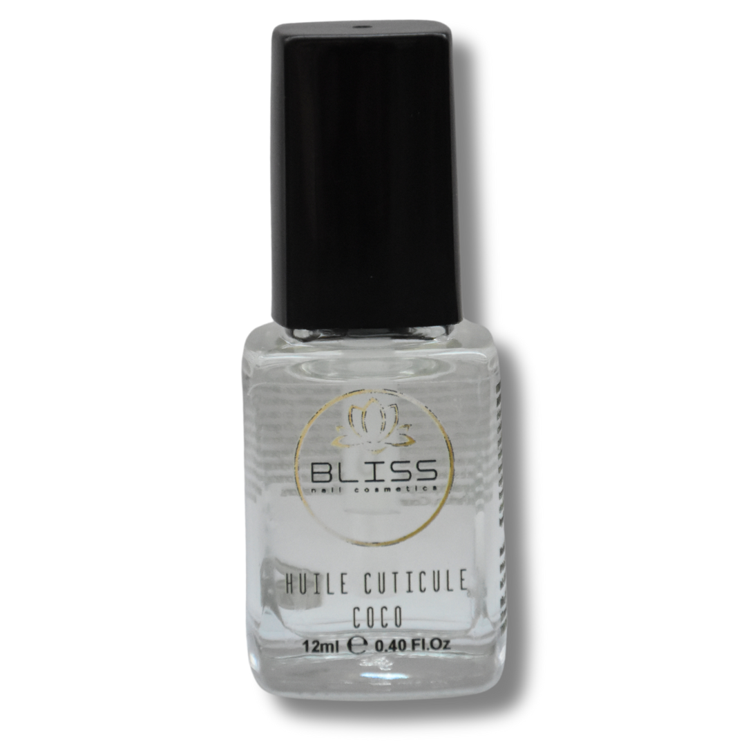 L'huile de la marque Bliss pour cuticules est spécialement conçue pour hydrater et nourrir les cuticules.