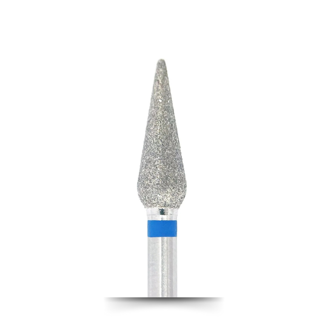 fraise de ponceuse cone pour pedicure bleu