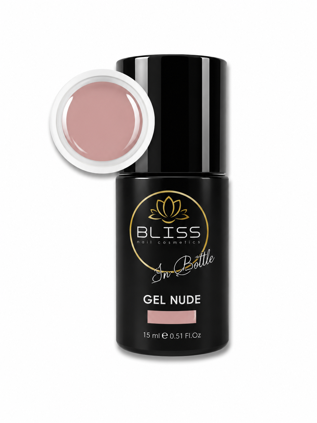 Gel in bottle Nude