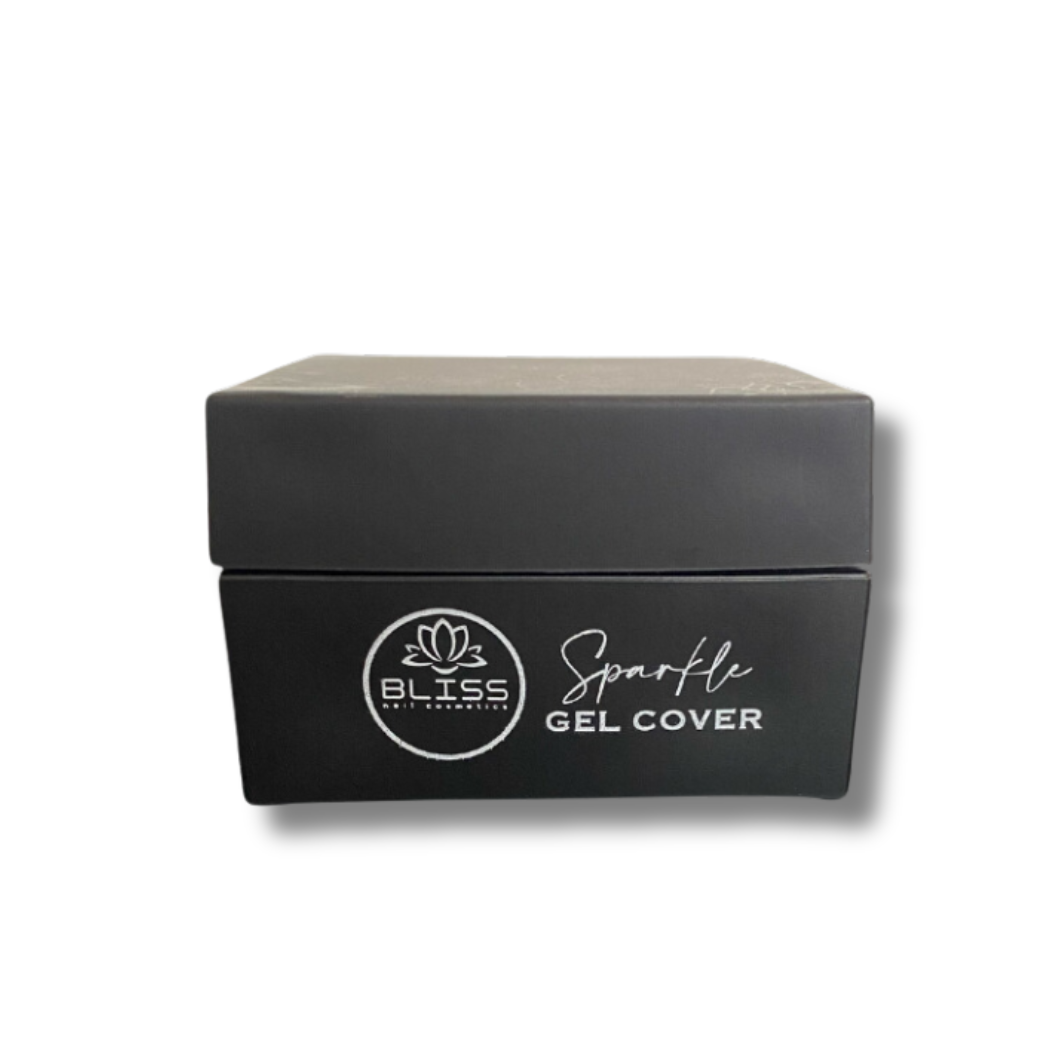 Gel cover sparkle, prothésie ongulaire