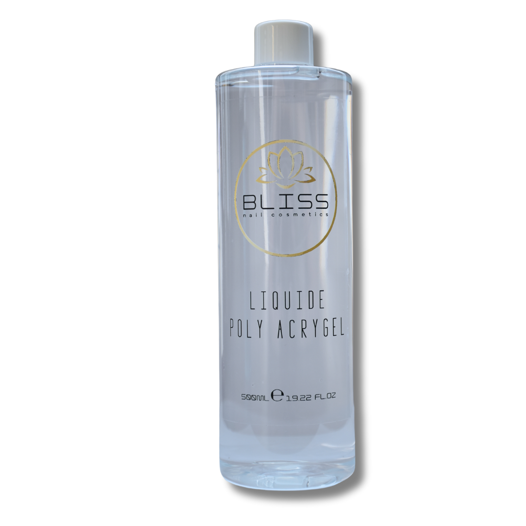 Liquide poly acrygel bliss prothesiste ongulaire
