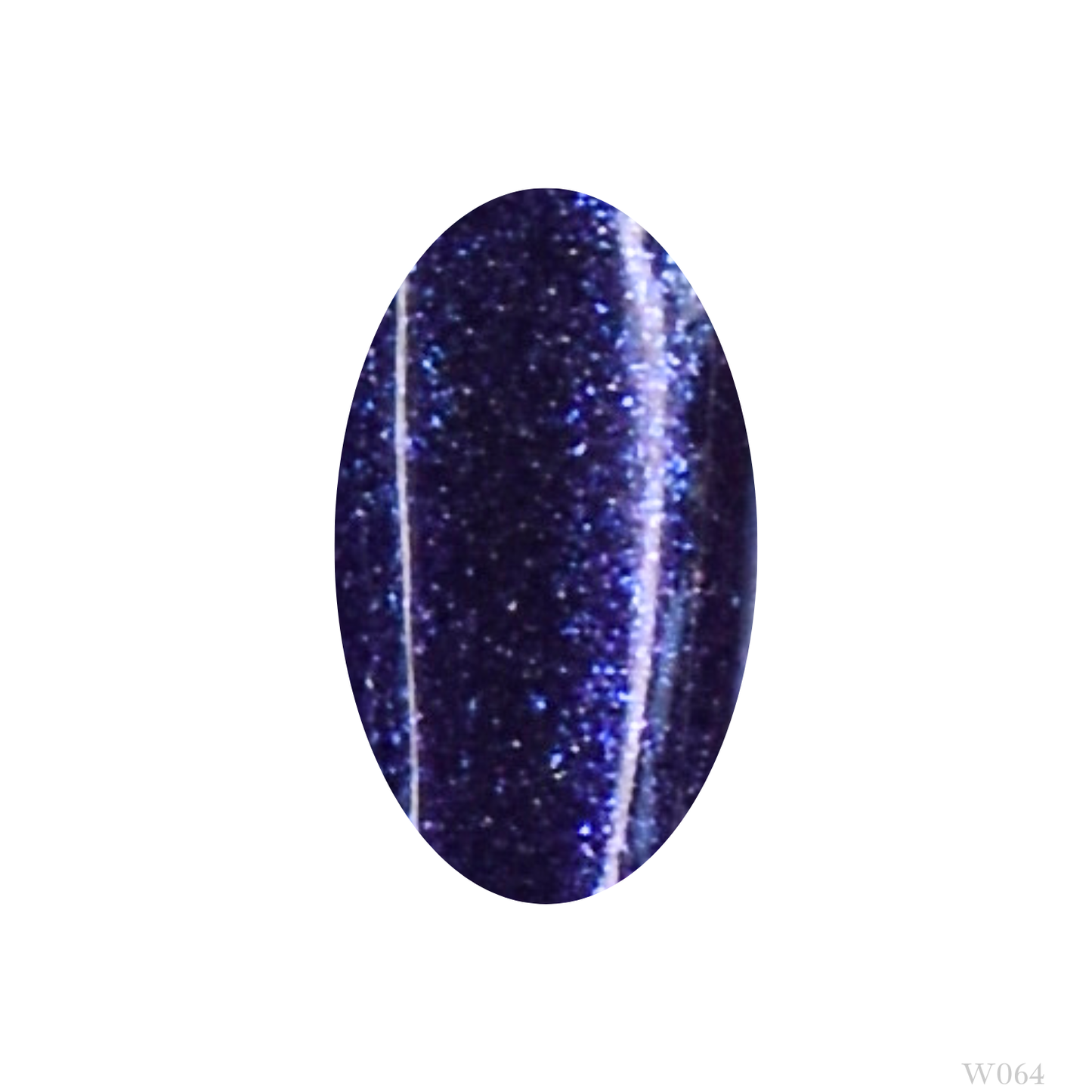 Vernis permanent pailleté sans Hema - W064