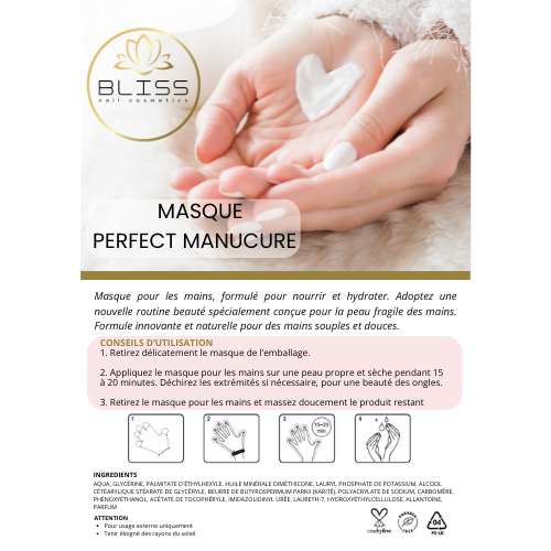 Masque beauté des mains