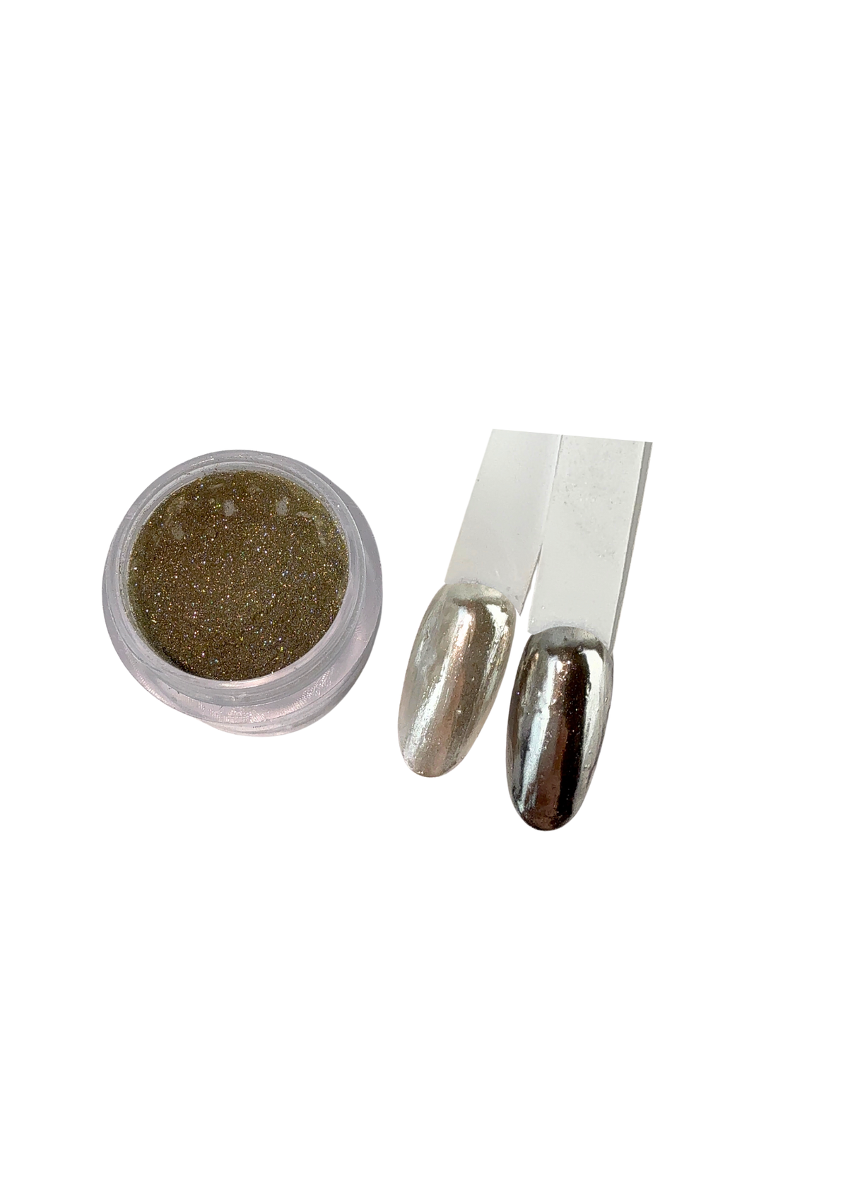 Bliss Chrome argenté, produit prothésie ongulaire, nail art 