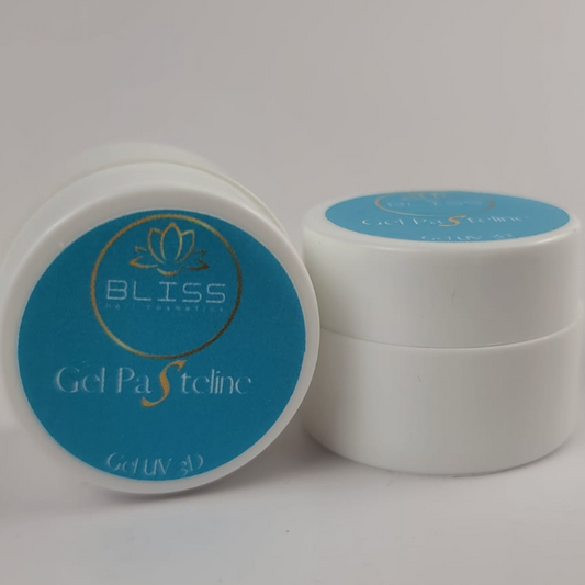 Découvrez le Gel Pasteline bleu pour Nail Art en 3D.