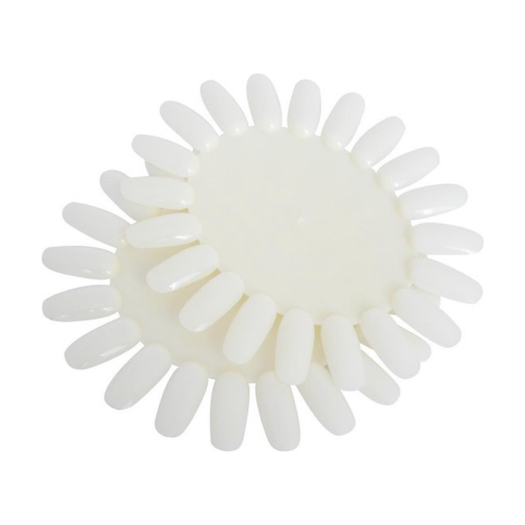 Nuanciers pour présenter vos Nail Art à votre clientèle
Ils sont de couleur naturelle et vendus par lot de 10 nuanciers
Chaque nuancier comporte 20 ongles.