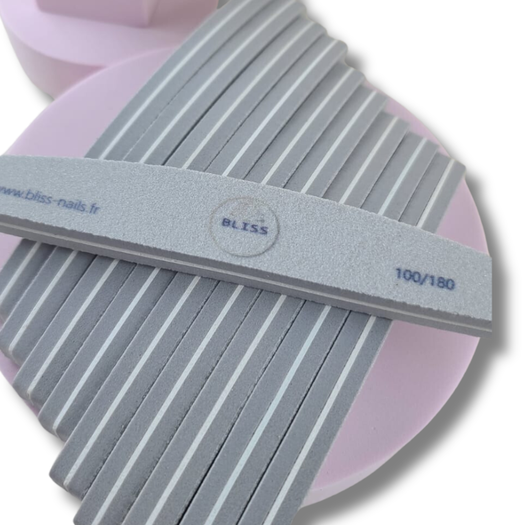Bliss vous propose son de lot de 10 polissoirs gris 