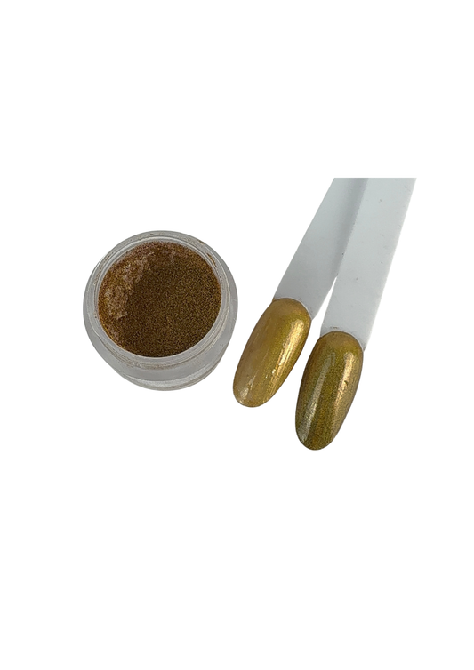 Bliss Chrome or, produit prothésie ongulaire, nail art 