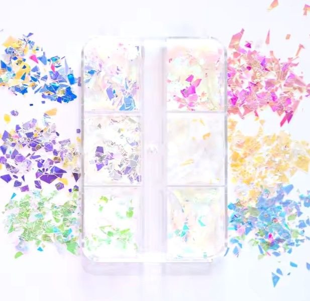 feuilles d'incrustations nail art 