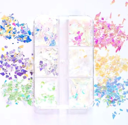 feuilles d'incrustations nail art 