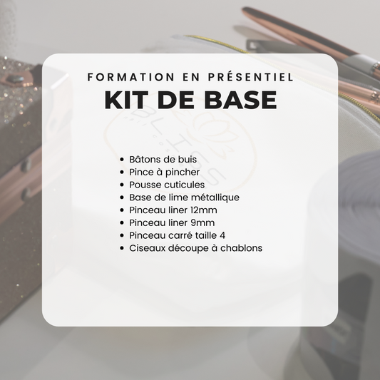 Kit de base pour la prothésie ongulaire 