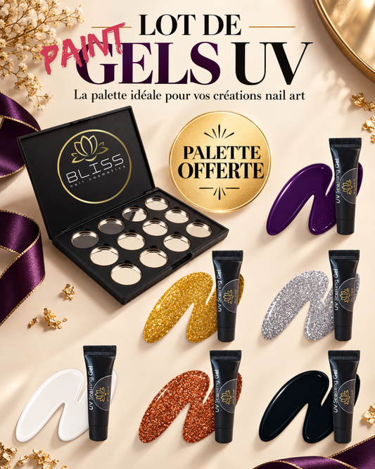 Lot de gels paint